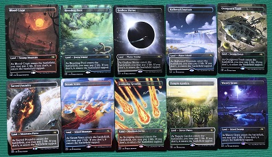Shock Land UNF (Totale 10 carte) Unfinity